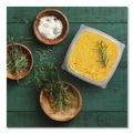 Food Trays, Containers, and Lids | Dart C8SB 8.5 in. x 8.5 in. x 1.51 in. 8 oz. Square Plastic Bowls - Clear (504/Carton) image number 4