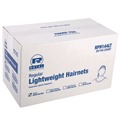Food Service | AmerCareRoyal RPH144LTBK 24 in. Nylon Lightweight Latex-Free Hairnets - Black (2880/Carton) image number 1