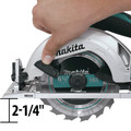 Circular Saws | Factory Reconditioned Makita XSS02Z 18V Cordless LXT Lithium-Ion 6-1/2 in. Circular Saw (Tool Only) image number 2