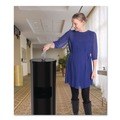 Paper & Dispensers | Gritt Commercial GRI509BLK 13.1 in. x 13.1 in. x 36 in. Floor Stand Wet Wipe Dispenser Station with 7 Gallon Built-In Trash Can - Black image number 7