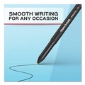 Pens | Paper Mate 3311131C 1 mm Write Bros. Medium Ballpoint Stick Pen - Blue Ink/Blue Barrel (1-Dozen) image number 6