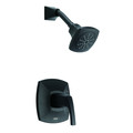Bathtub & Shower Heads | Gerber D502518BSTC Vaughn 1 Handle 2.0 GPM Shower-Only Trim Kit with Treysta Cartridge (Satin Black) image number 0