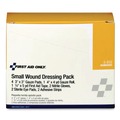 First Aid | First Aid Only 3-910 Small Wound Dressing Kit Includes Gauze/Tape/Gloves/Eye Pads/Bandages image number 1