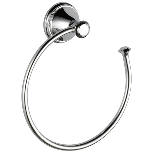 Bath Accessories | Delta 79746 Cassidy Towel Ring - Chrome image number 0