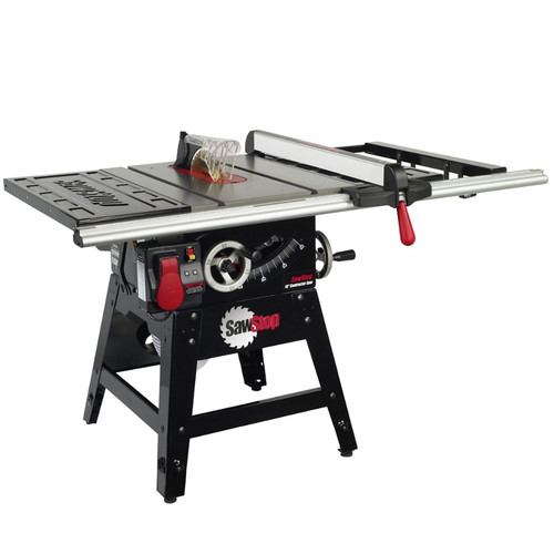 Table Saws | SawStop CNS175-SFA30 110V Single Phase 1.75 HP 14 Amp 10 in. Contractor Saw with 30 in. Fence System image number 0