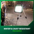 Work Lights | Metabo HPT UB18DDQ4M 18V MultiVolt 10000 Lumen Lithium-Ion Cordless LED Work Light (Tool Only) image number 6