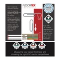 Office Jansan | Floortex PF119225EV Cleartex Advantagemat 48 in. x 36 in. Phthalate-Free PVC Chair Mat for Low Pile Carpet - Clear image number 7