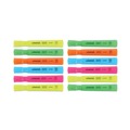  | Universal UNV08867 Chisel Tip Desk Highlighters - Assorted Color (12/Set) image number 1