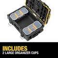 Storage Systems | Dewalt DWST08165 TOUGHSYSTEM 2.0 Tool Box - Black image number 5