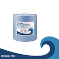 Office Jansan | Boardwalk HS475B 12 in. x 12 in. Heavy Duty Hydrospun Wipers - Blue (475/Roll) image number 1