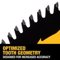 Clearance Center | Dewalt DWA11080 10 in. 80T Tungsten Carbide-Tipped Steel Fine Finish Circular Saw Blade image number 6