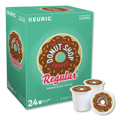 Office Jansan | The Original Donut Shop 5000330069 Coffee K-Cups - Donut Shop Regular (24/Box) image number 0