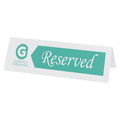 Office Jansan | Avery 05309 11 x 3.5 Large Embossed Tent Card - White (50/Box) image number 3