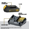 Combo Kits | Factory Reconditioned Dewalt DCK277D2R 20V MAX 1/2 in. Cordless Drill Driver and 1/4 in. Cordless Impact Driver Combo Kit image number 4