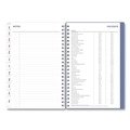 Calendars & Planners | Blue Sky BLS101579 8 in. x 5 in. 12-Month (Jan-Dec 2026) Lindley Weekly/Monthly Planner - White/Blue/Green Cover image number 6