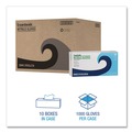 Disposable Gloves | Boardwalk 395XLCTA 5 mil Disposable General-Purpose Powder-Free Nitrile Gloves - X-Large, Blue (1000/Carton) image number 4