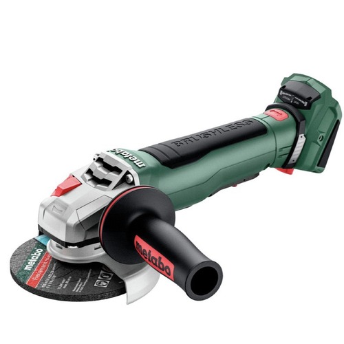 Angle Grinders | Metabo 613059830 WPB 18 LT BL 11-125 Quick 18V Brushless LiHD 4-1/2 in. / 5 in. Cordless Brake Angle Grinder (Tool Only) image number 0