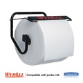 Paper & Dispensers | WypAll 80579 16.8 in. x 8.8 in. x 10.8 in. Jumbo Roll Dispenser - Black image number 2