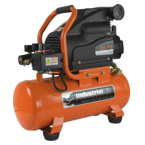 Portable Air Compressors | Industrial Air C031I 3 Gallon 135 PSI Oil-Lube Hot Dog Air Compressor (1.0 HP) image number 0