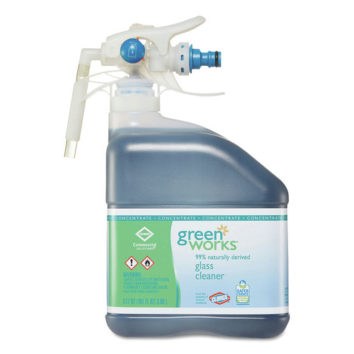 Glass Cleaners | Green Works 31753 101 oz. Bottle Glass Cleaner Concentrate - Original (2-Piece/Carton) image number 0