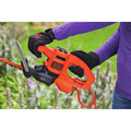 Hedge Trimmers | Black & Decker BEHTS125 SAWBLADE 120V 3 Amp Brushed 16 in. Corded Hedge Trimmer image number 7