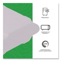 Food Trays, Containers, and Lids | Eco-Products EP-HC93NFA Vanguard 9 in. x 9 in. x 3 in. 3-Compartment Renewable and Compostable Sugarcane Clamshells - White (200/Carton) image number 4