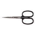 Scissors | Klein Tools 546C 5-1/2 in. Rubber Flashing Scissors with Curved Blade image number 0