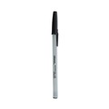 Office Jansan | Universal UNV27420 Fine 0.7 mm Stick Ballpoint Pen - Black Ink, Gray/Black Barrel (1 Dozen) image number 0