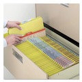 File Folders | Smead 19084 6 SafeSHIELD Fasteners 2 Dividers Legal Size 6-Section Pressboard Top Tab Pocket Classification Folders - Yellow (10/Box) image number 5