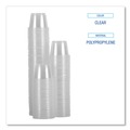Food Service | Boardwalk BWKPRTN1TS 1 oz Plastic Souffle/Portion Cups - Clear (2500/Carton) image number 5