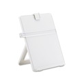  | Fellowes Mfg Co. 21103 25 Sheet Capacity Plastic Non-Magnetic Desktop Copyholder - Platinum image number 0