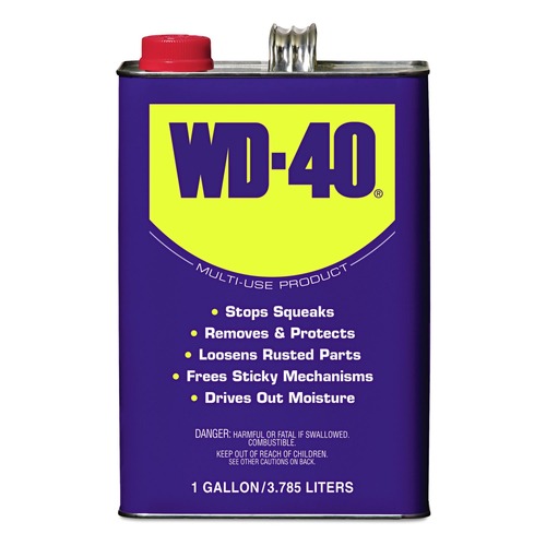 Lubricants and Cleaners | WD-40 490118 1 Gallon Can Heavy-Duty Lubricant (4/Carton) image number 0