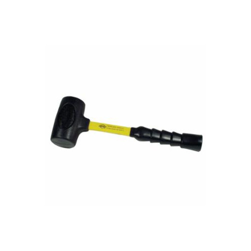 Dead Blow Hammers | Nupla 10-035 Power Drive 3 lbs. Head 14-1/2 in. Handle Dead Blow Hammer - Yellow image number 0