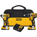 Combo Kits | Factory Reconditioned Dewalt DCK283D2R 20V MAX XR Brushless Lithium-Ion 1/2 in. Cordless Drill Drill Driver/ 1/4 in. Impact Driver Combo Kit (2 Ah) image number 0
