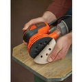 Orbital Sanders | Black & Decker BDERO600 120V 2.4 Amp Brushed 5 in. Electric Random Orbit Sander image number 5