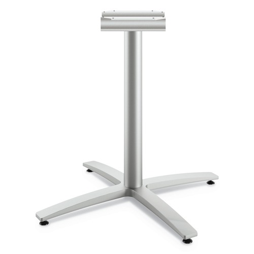  | HON HBTTX30S.PR8 Between Seated-Height 26.18 in. x 29.57 in. X-Base For 30 in. - 36 in. Table Tops - Silver image number 0