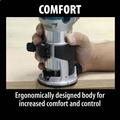 Compact Routers | Factory Reconditioned Makita RT0701C-R 6.5 Amp 1-1/4 HP Corded Compact Router image number 4