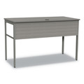  | Linea Italia LITUR600ASH Urban Series 47.25 in. x 23.75 in. x 29.5 in. Desk Workstation - Ash image number 0