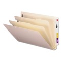  | Universal UNV16151 Six-Section 2-Divider End Tab Classification Folders - Legal Size, Manila (10/Box) image number 1