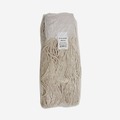  | Boardwalk BWK324C 24 oz. Premium Saddleback Head Cotton Fiber Mop Head - White (12/Carton) image number 1
