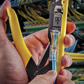 Electrical Crimpers | Klein Tools VDV226-005 Compact Data Cable Crimper for Pass-Thru RJ45 Connectors image number 5