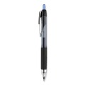  | uni-ball 33951 Medium 0.7 mm Blue Ink Signo 207 Gel Pen Retractable - Smoke/Black/Blue Barrel (1 Dozen) image number 2