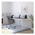 Office Desks & Workstations | Alera ALEWSF4824GY 47.24 in. x 23.62 in. x 29.53 in. Farmhouse Writing Desk - Gray image number 6