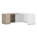 Office & Office Supplies | HON H105906L.LKI1LKI1 10500 Series Full-Height Right Pedestal 48 in. x 24 in. x 29.5 in. Return - Kingswood Walnut image number 1
