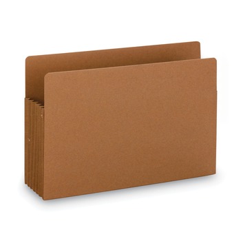 Smead 5.25 in. Expansion Heavy-Duty Redrope End Tab TUFF Pockets - Legal Size, Redrope (10/Box)