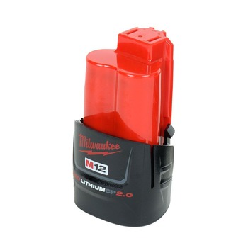 BATTERIES AND CHARGERS | Milwaukee 48-11-2420 M12 REDLITHIUM CP 2 Ah Lithium-Ion Battery