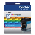 Bulk Savings Pricing 2 | Brother LC404CS LC404CS INKvestment 750 Page-Yield Ink - Cyan image number 1