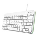 Office Electronics & Batteries | Logitech 920-006341 Wired Keyboard for iPad - White image number 0