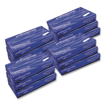 Bagcraft 8 in. x 10.75 in. Dry Wax Paper - White (500/Box, 12 Boxes/Carton)