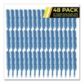 Dusters | Gritt Commercial GRI17648PK 22 in. Length Flexible Wand Duster with Microfiber and Chenille Sleeve - Blue (48/Carton) image number 3